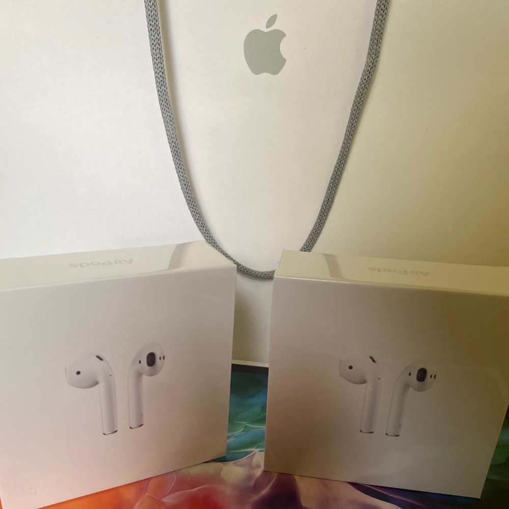 New AirPods in case